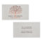 Yoga Instructor Rose Gold Tree Elegant Linen