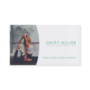 Yoga Instructor Slogans Business Cards