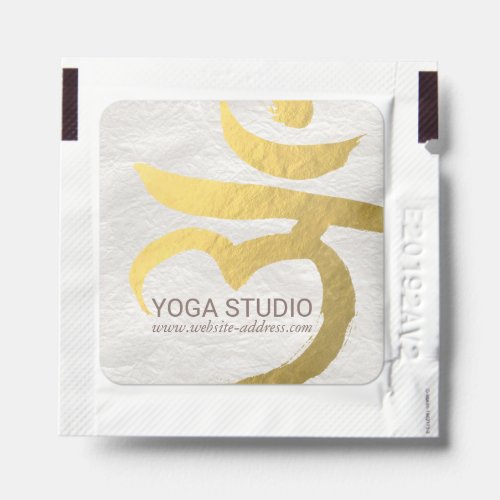 Yoga Instructor Studio Root Chakra Mantra LAM Sign Hand Sanitizer Packet