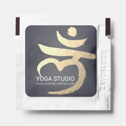 Yoga Instructor Studio Root Chakra Mantra LAM Sign Hand Sanitizer Packet