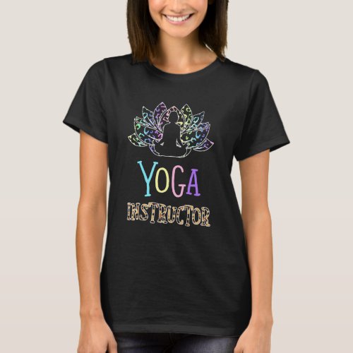 Yoga Instructor Teacher Asana Buddhism Yogi Karma  T_Shirt