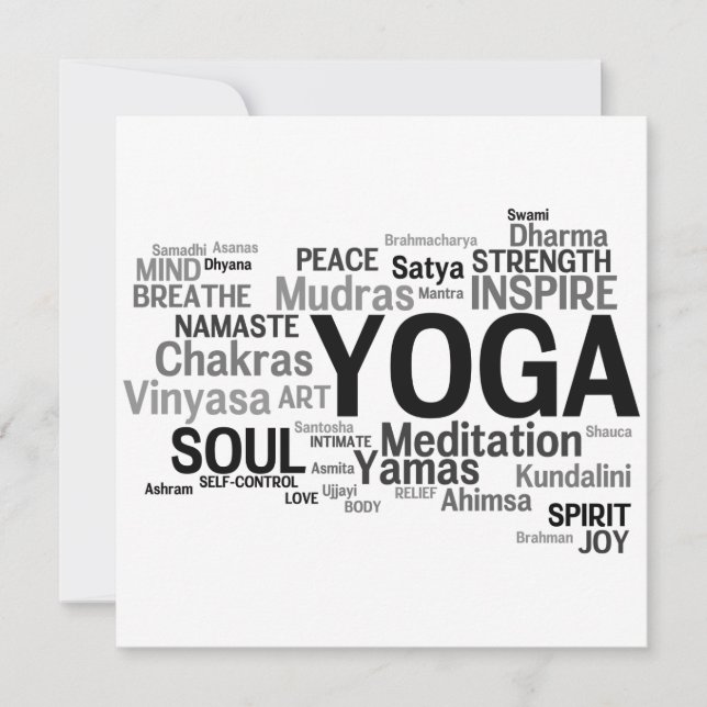 YOGA Invitation (Front)