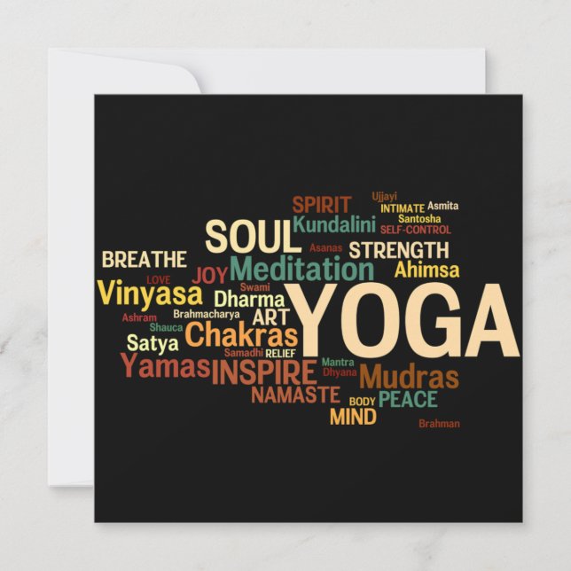 YOGA Invitation (Front)