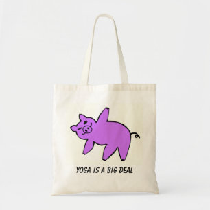 Yoga is a Big Deal - Yoga Tote Bags