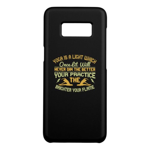 Yoga is a light which once lit will never dim Th Case_Mate Samsung Galaxy S8 Case