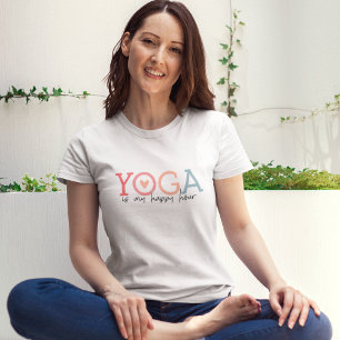 Yoga is my Happy Hour T-Shirt