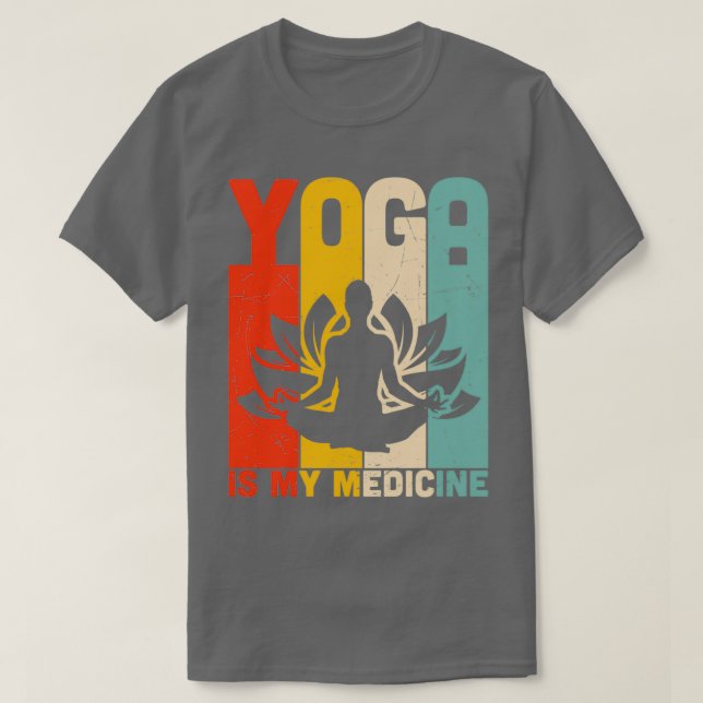 Yoga is my medicineTShirt T-Shirt (Design Front)