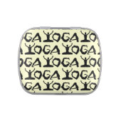 Yoga Is Wonderful Jelly Belly Candy Tin (Top)