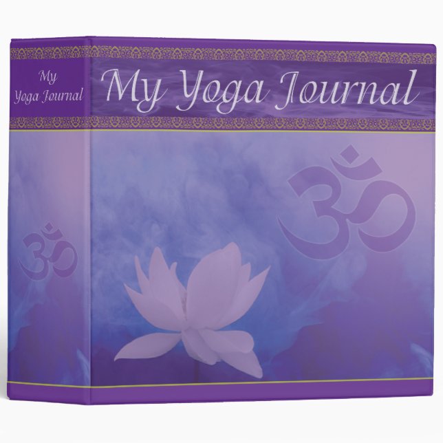 Yoga Journal Binder (Front/Spine)