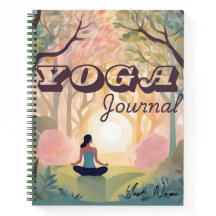 Yoga Journal Spiral Notebook