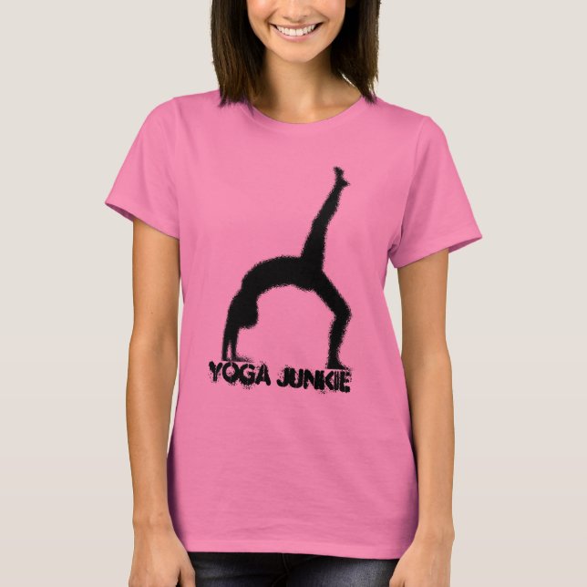 Yoga Junkie T-Shirt (Front)