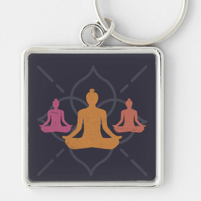 Yoga Keychain (Front)