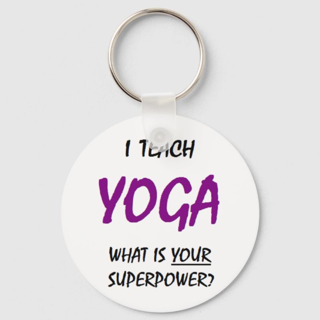 yoga keychain (Front)