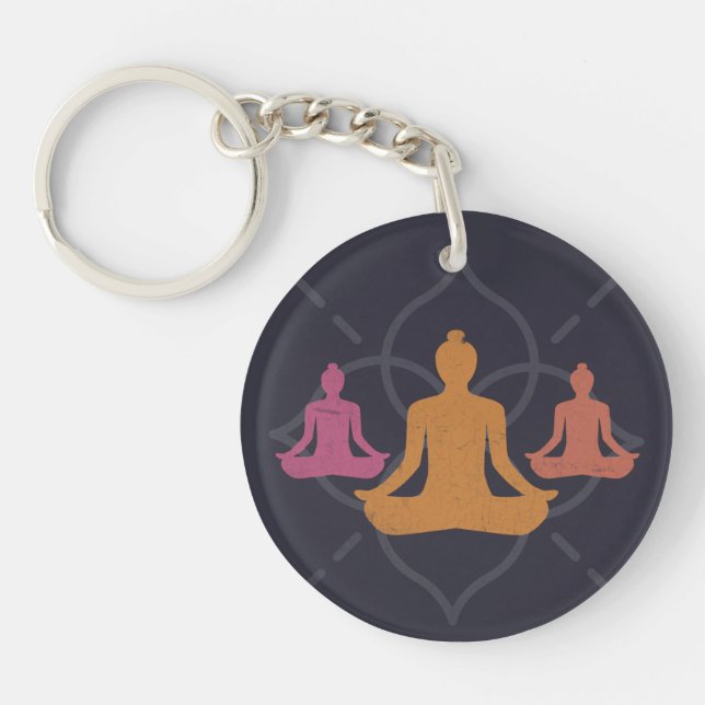 Yoga Keychain (Front)