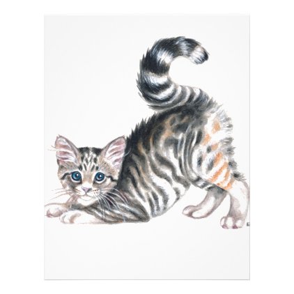 yoga kitten letterhead