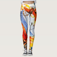 Yoga Leggings Papillons No. 1