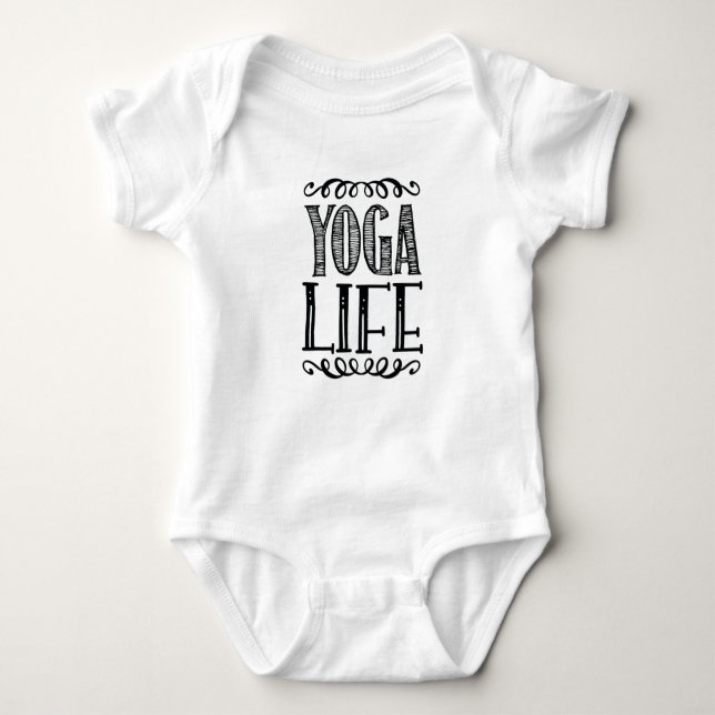 Yoga Life Baby Bodysuit (Front)