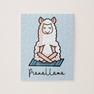 Yoga Llama - Pranallama Jigsaw Puzzle