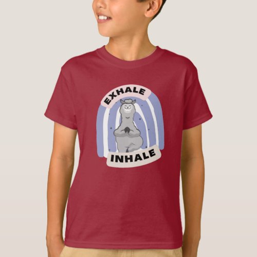 Yoga Llama     T_Shirt