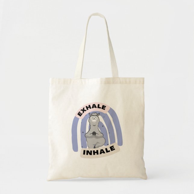 Yoga Llama     Tote Bag (Front)