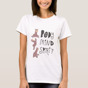 Yoga Llamas T-Shirt