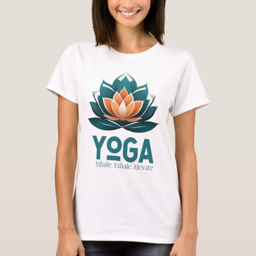 Yoga Lotus Breath T_Shirt