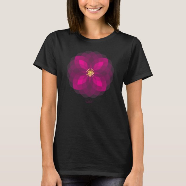 Yoga Lotus Flower Shirt (Front)