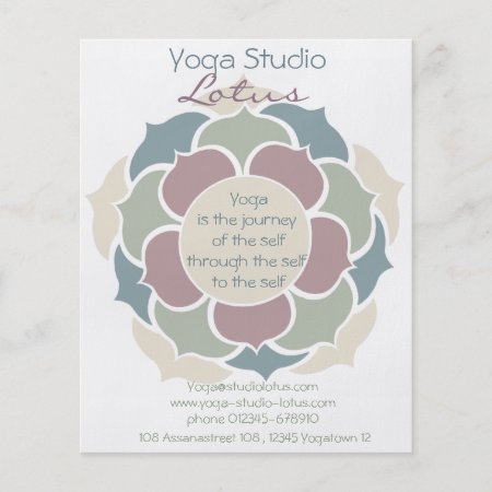 Yoga Lotus Flyer