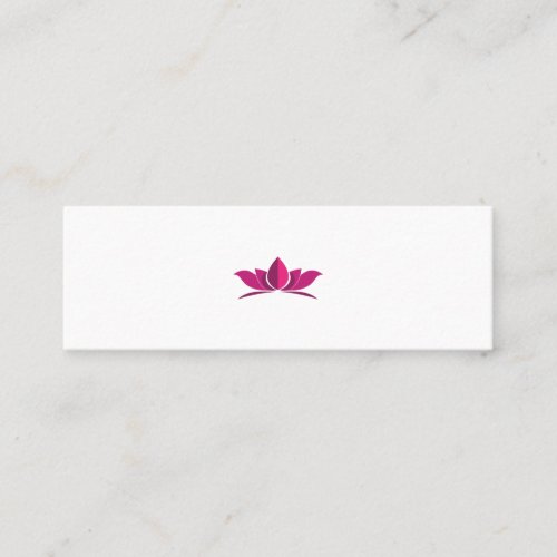 Yoga Lotus Power Meditation Symbol Gift Idea Calling Card