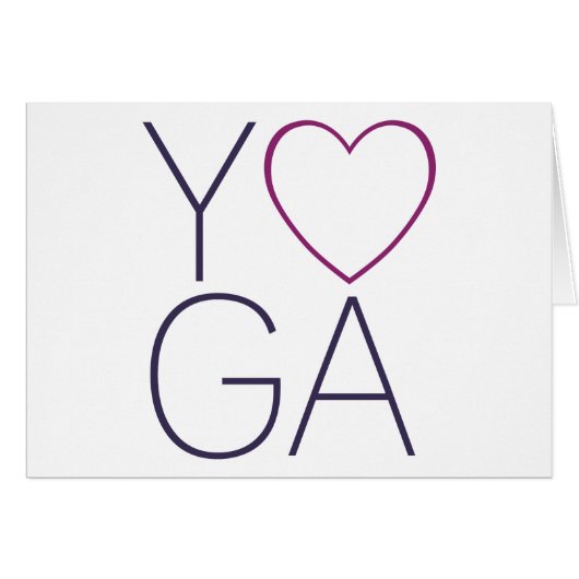 yoga love cards (Front Horizontal)