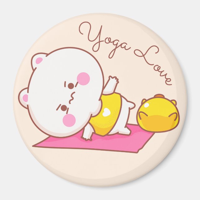 Yoga Love Magnet (Front)
