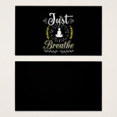 Yoga Lover | Just Breathe (Front & Back)