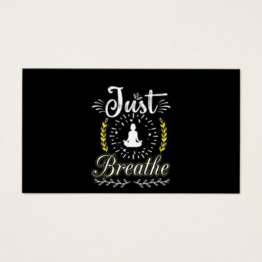 Yoga Lover | Just Breathe (Front)