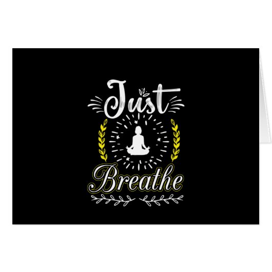 Yoga Lover | Just Breathe (Front Horizontal)