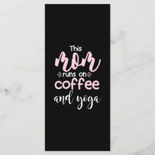 Yoga Lover   This Mom Runs On Coffee And Yoga Menu