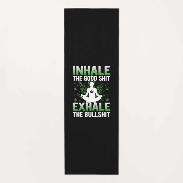 Yoga Lover | Yoga Inhale The Good Yoga Mat (Front)