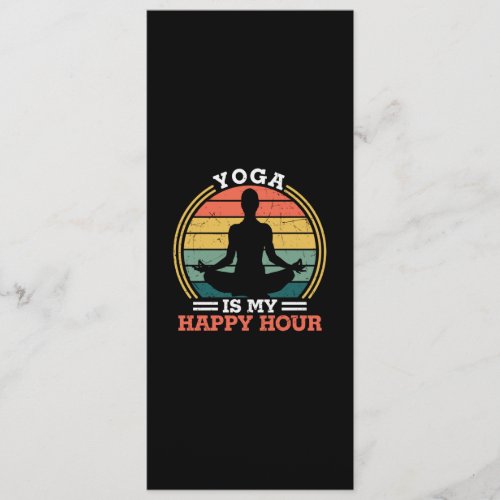 Yoga Lover  Yoga Is My Happy Hours Menu