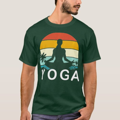 Yoga Lovver Mandala Yoga Pose Premium T_Shirt