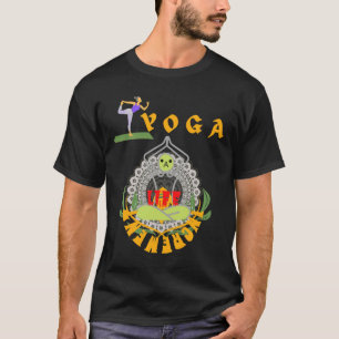 Yoga Made Me Do Fit T-Shirt