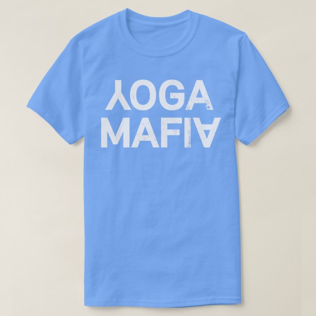 Yoga Mafia Love Peace Funny Gift 1 T-Shirt (Design Front)