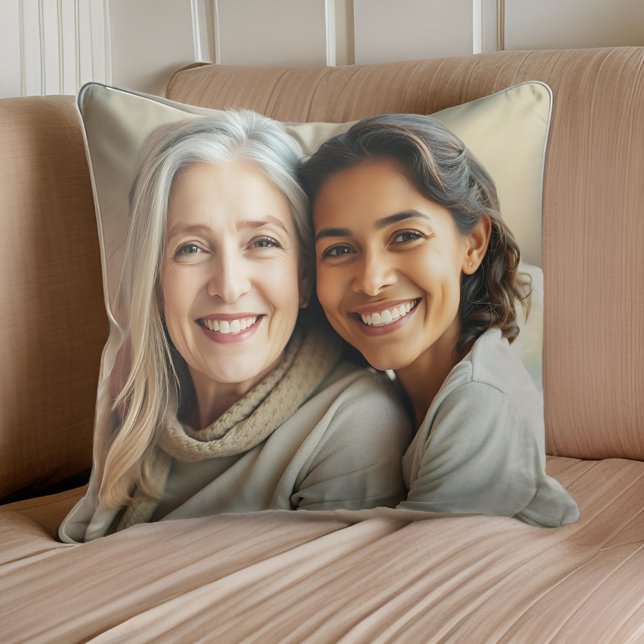 Yoga Mama Boho Pastel Throw Pillow (Creator Uploaded)