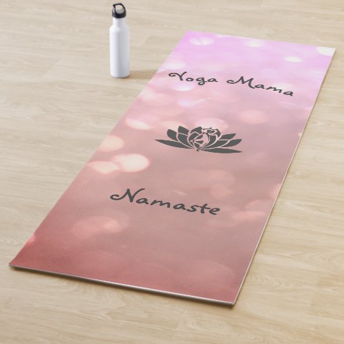Yoga Mama Namaste design Yoga Mat