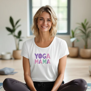 Yoga Mama Retro Boho Women's T-Shirt