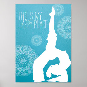 Yoga Mandala Customizable Poster