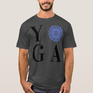 Yoga Mandala Design T-Shirt