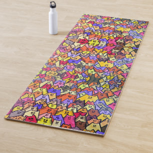 Yoga Mat 015 - CATS