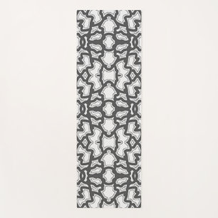 Yoga Mat, An elegant black white classic design Mat