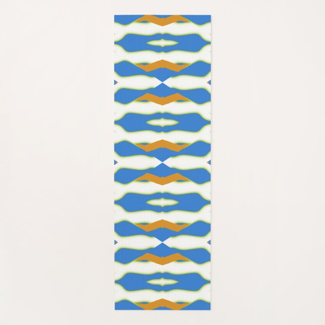Yoga Mat, An elegant multicolor classic design Mat (Front)