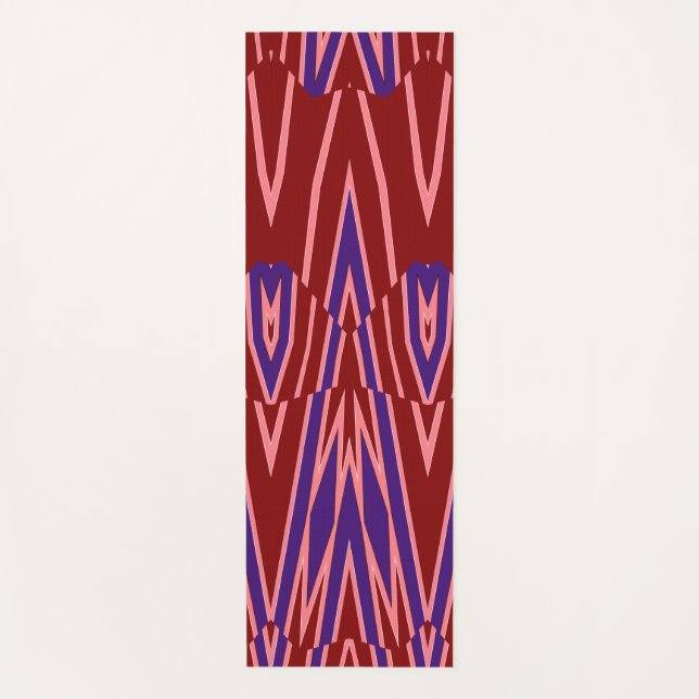 Yoga Mat, An elegant multicolor classic design Mat (Front)