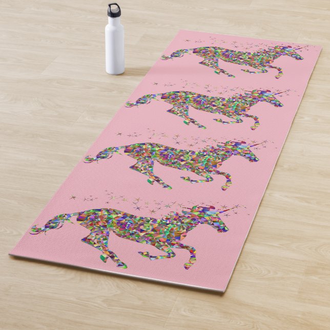 Yoga Mat Colorful Unicorn (In Situ)